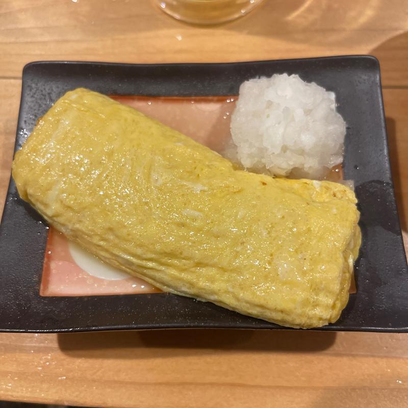 おでんの出汁入り　だし巻き卵(おでん炉端焼き とと炉)