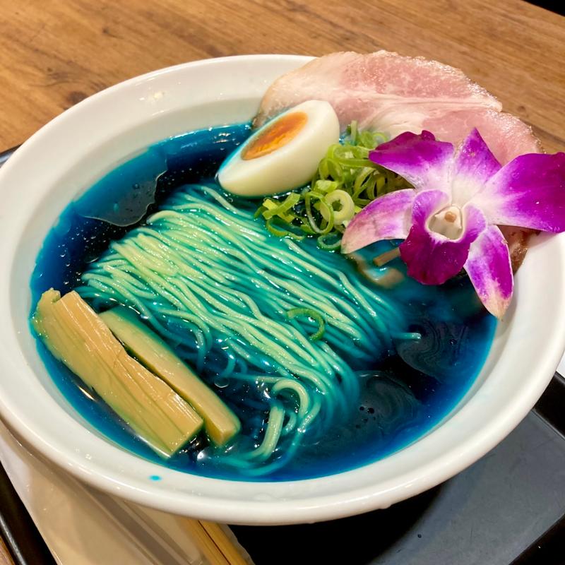 夜空のムコウガワ 魚介出汁の冷たいラーメン(麺とかき氷 ドギャン)