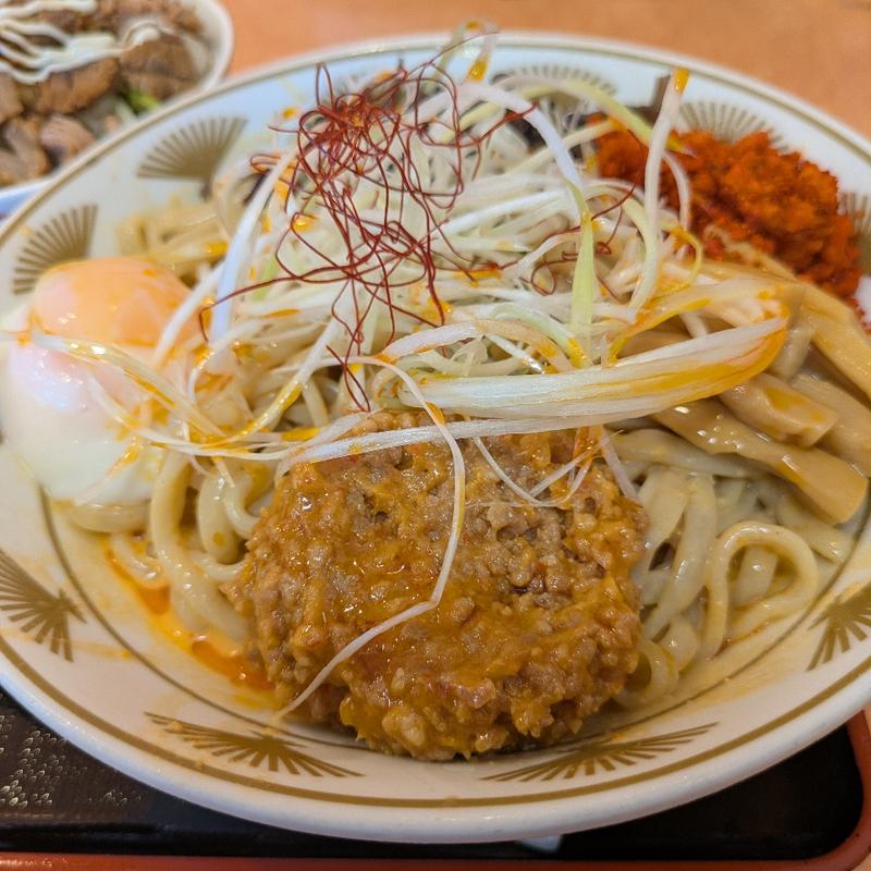 冷やし担々まぜそば(ラーメン風林火山 酒田店)