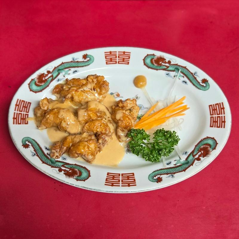 海老のマヨネーズソース(かどや飯店)