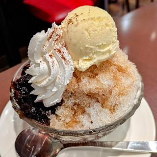 コーヒーかき氷
