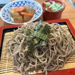 ざるそば&煮物
