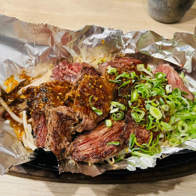 牛サガリ定食 肉1.5倍(いっちゃん)