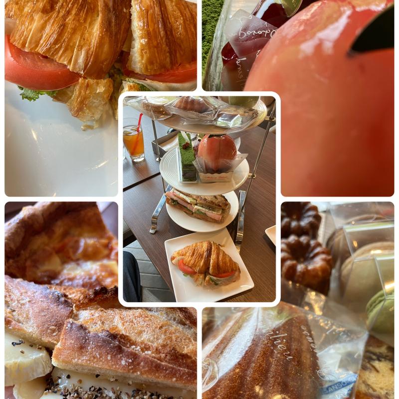 アフタヌーンティースタンドセット(2人分)(ル･ミリュウ 鎌倉山)