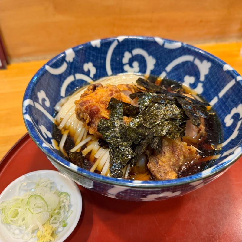 とり天うどん(日本橋 古都里)