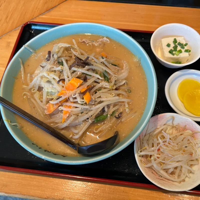 味噌ラーメン(食事処 味むら)