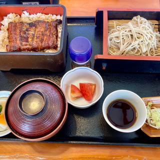 うな重そば付き