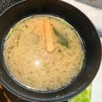味噌汁(寿司御膳松)