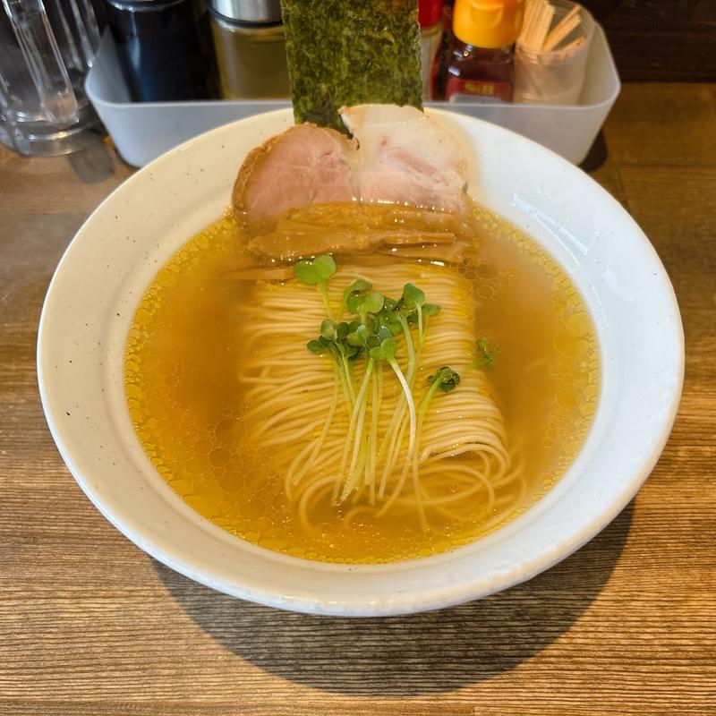 白醤油らーめん(麺や ひろせ)