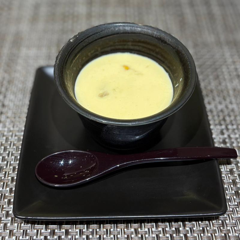 とうもろこしの冷製すりながし(キッチンステージ)