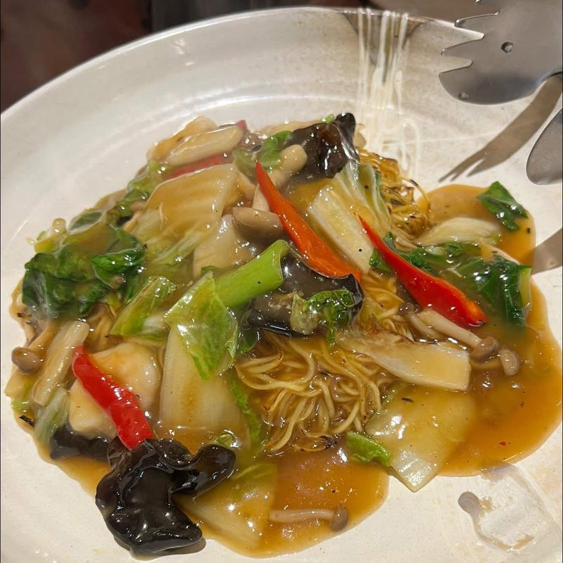 五目餡掛け焼きそば(チャイナテーブル 喜心)