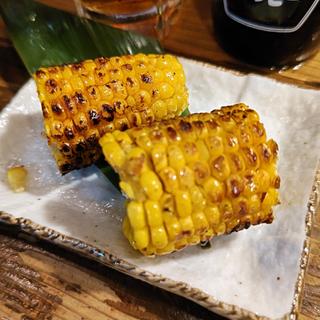 とうもろこし炭火焼(バター正油)(のげちゃん)