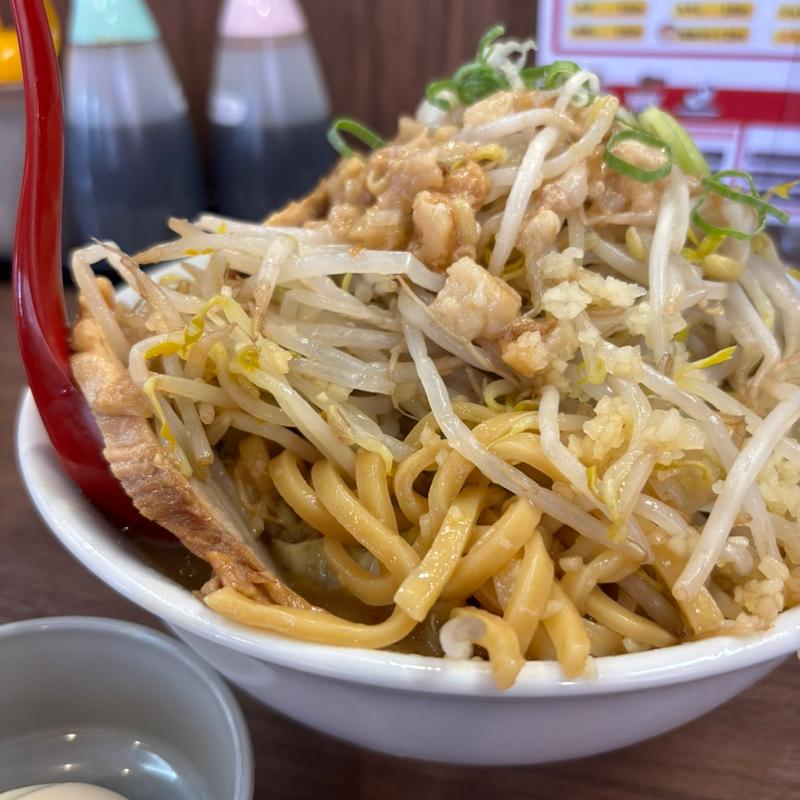 ラーメン 中盛り(らーめん食楽 岡山店)