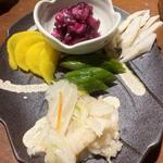 漬物盛り合わせ