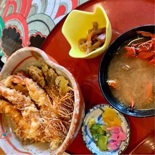 三河海老天丼