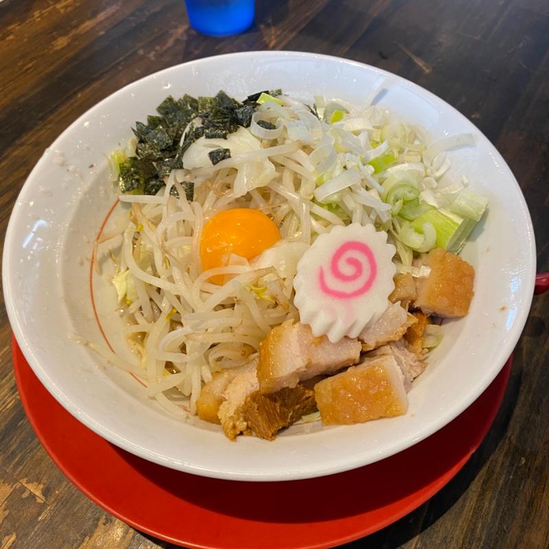 まぜそば(麺と飯 トンじろ)