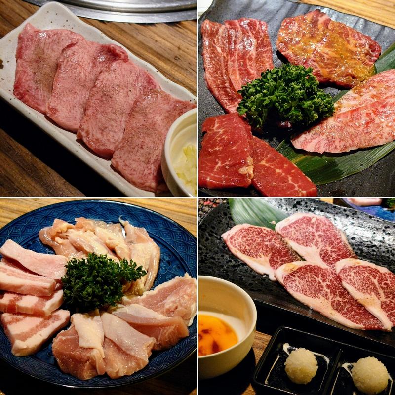 コース料理のお肉(中野坂上 焼肉なかむら)