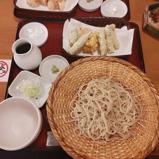 天ざる（冷）　八割そば