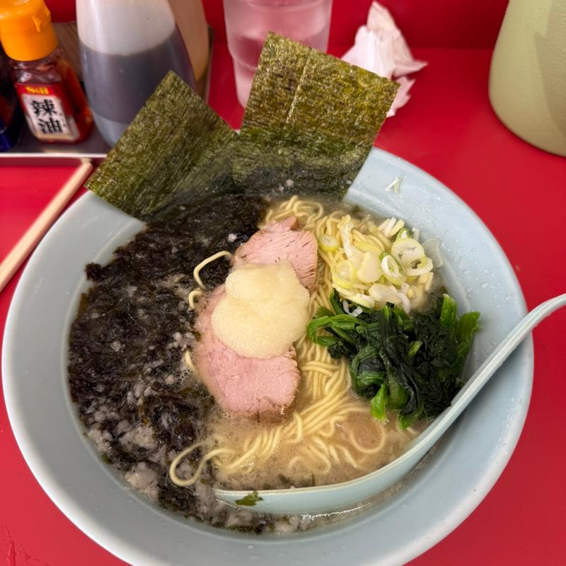 岩のりラーメン(ラーメンショップ椿 河内店)