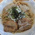 煮干し油そば（大）細麺(中華そば雲ノ糸 酒田店)