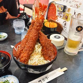 エビヒレ丼(明治亭 駒ヶ根本店 （めいじてい）)