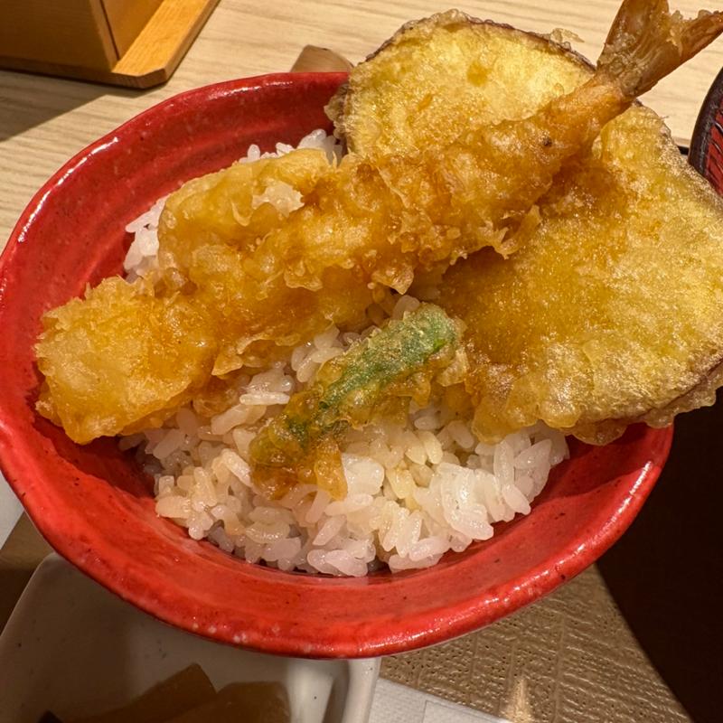 ミニ天丼(王様の食卓)