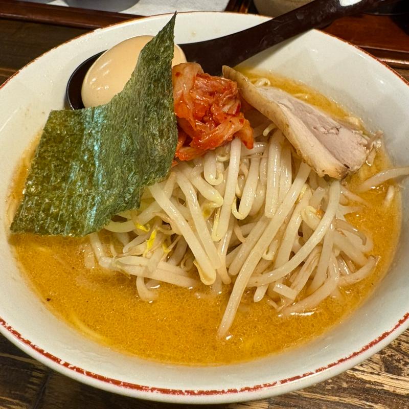 味噌ラーメン(吉笑　らーめん)