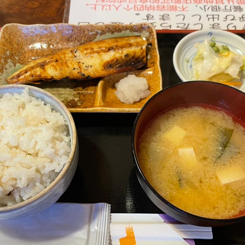 焼きサバ定食(飲食処 ヤナギコージ)