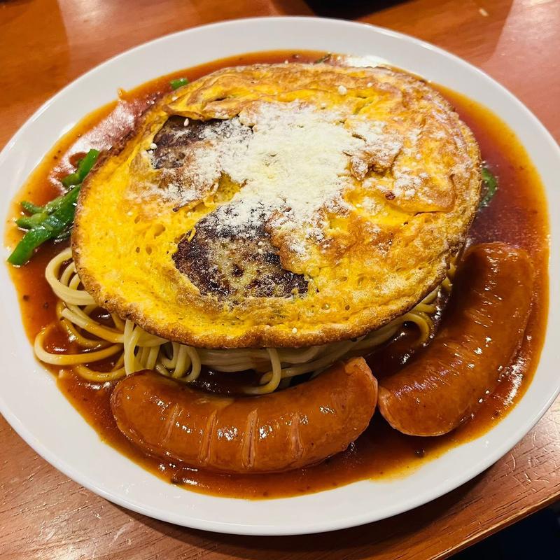 ハンブルグ ウインナー(スパゲッティハウス トッポ 上前津店)