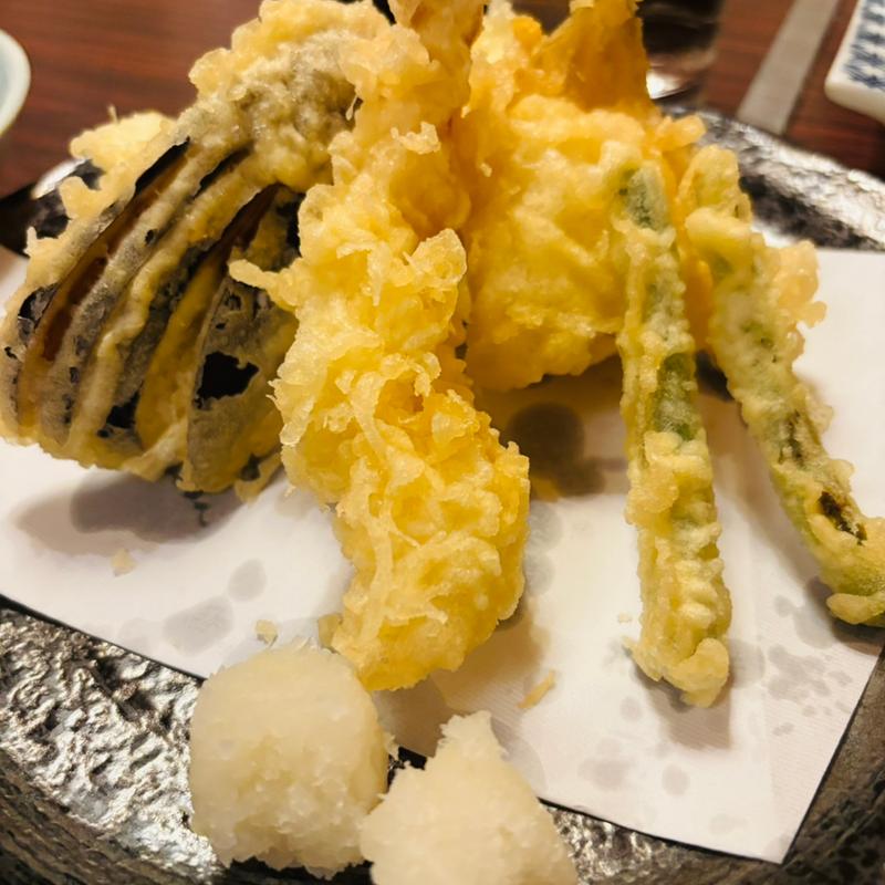 天ぷら盛り合わせ(大黒屋)
