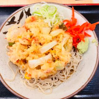 冷かけ＋かき揚げ