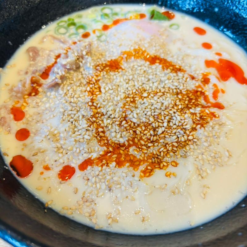 温玉豆乳ぶっかけ(そうめん屋はやし )