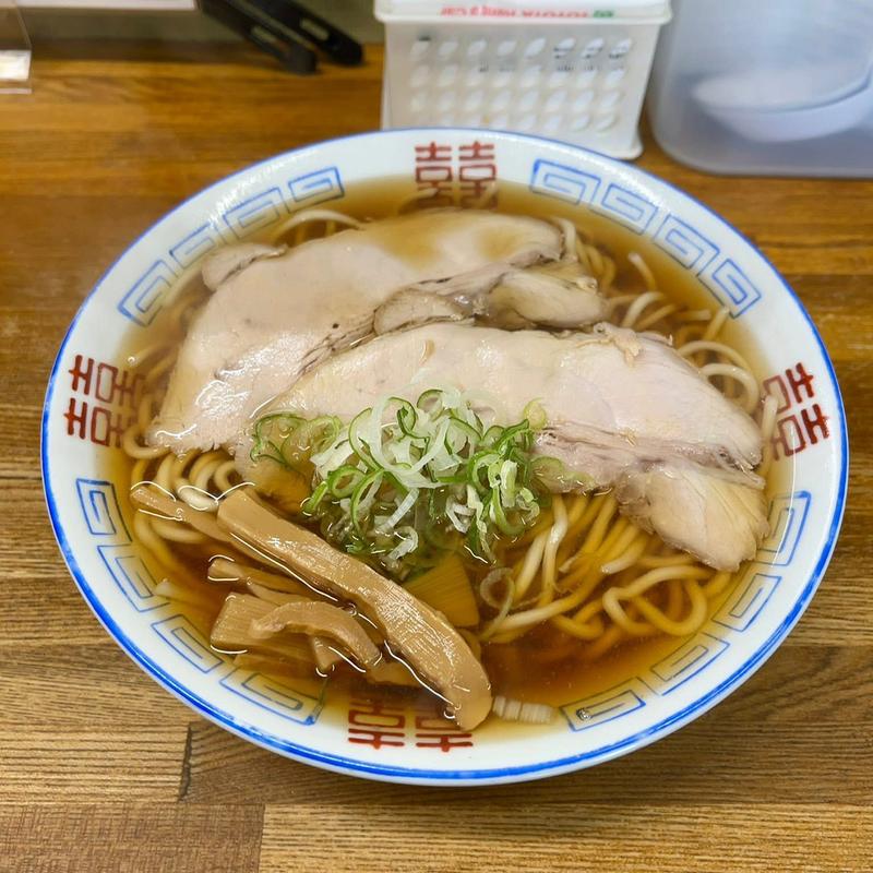 中華そば 大盛り 中太麺(丸倉さいとう)