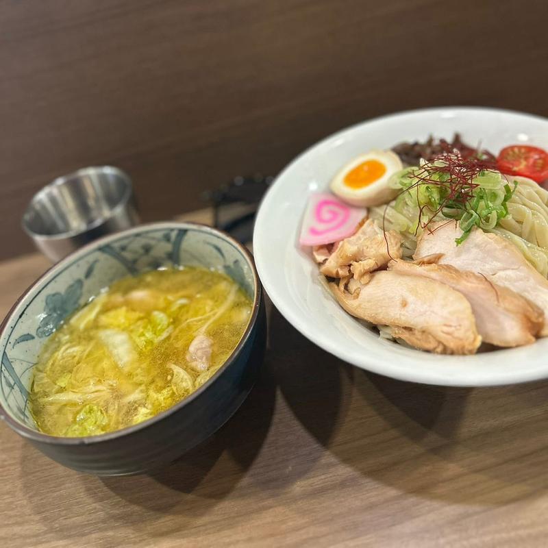 鶏と白菜の塩つけ麺(がふうあん )