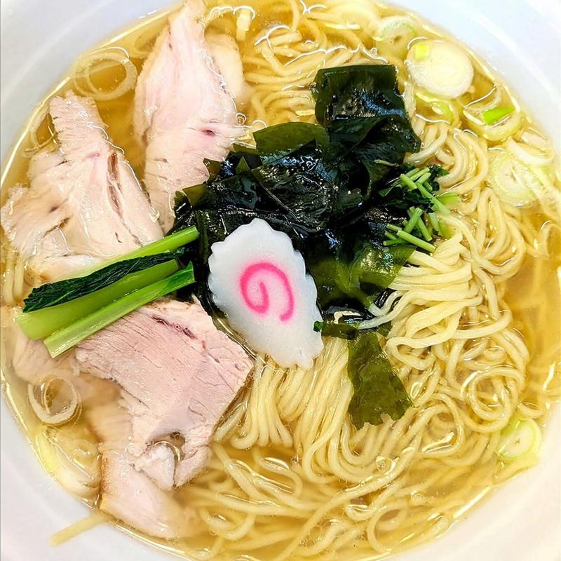 塩ラーメン 大盛り(秋刀鮪だし 宣久)
