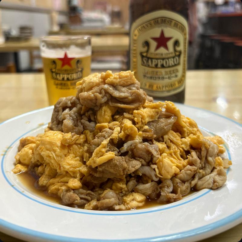 玉子肉炒め(友楽菜館)