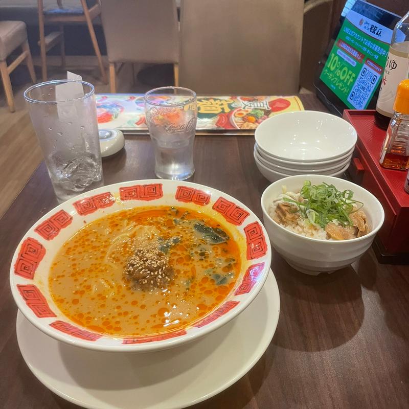 坦々麺(バーミヤン 平塚広川店)