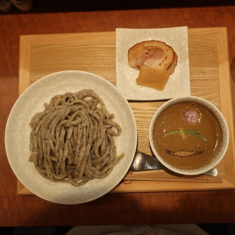 弩濃厚カレーつけめん並(手打式特級多加水 御影麺 鏑矢)