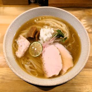 鯖煮干しの冷やしらぁめん・塩