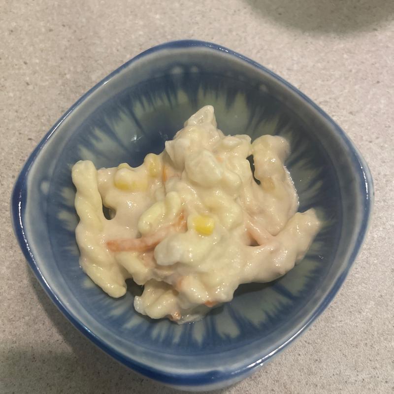 お通し　マカロニツナサラダ(大衆酒場 フルマチタロウ)