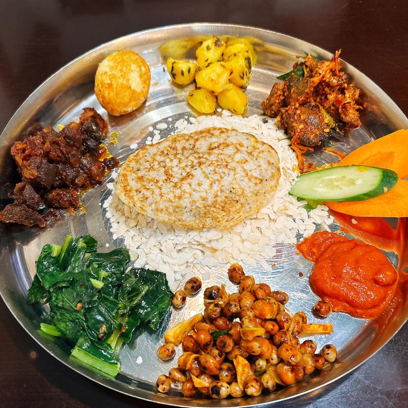 Newari khaja set(Kathmandu dining（カトマンズダイニング）)