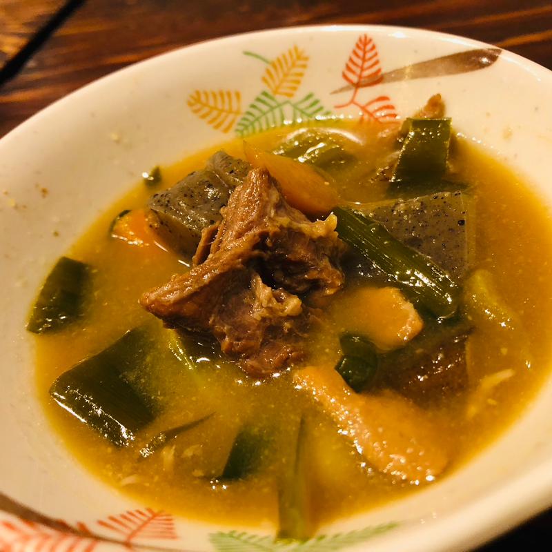 もつ煮込み_お通し(呑ん太)