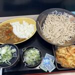 朝セット　カレー(ゆで太郎 三郷上彦名店)