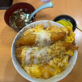 エビフライ丼　大