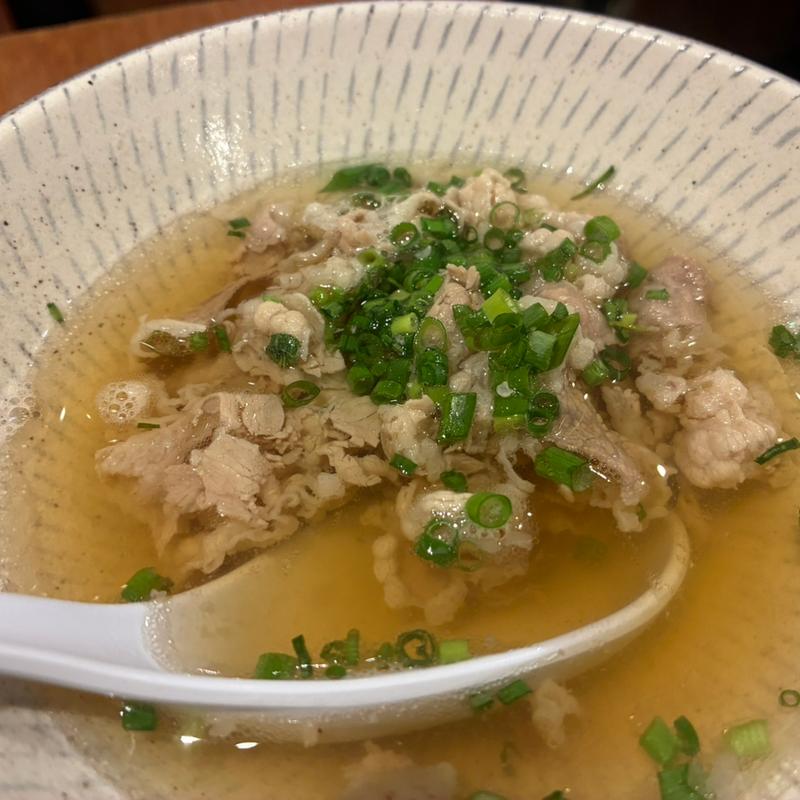 肉吸い(串かつ でんがな 川崎店)