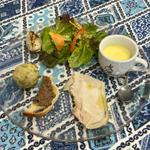 ANTIPASTO MISTO 本日の前菜とフレッシュサラダのブレート