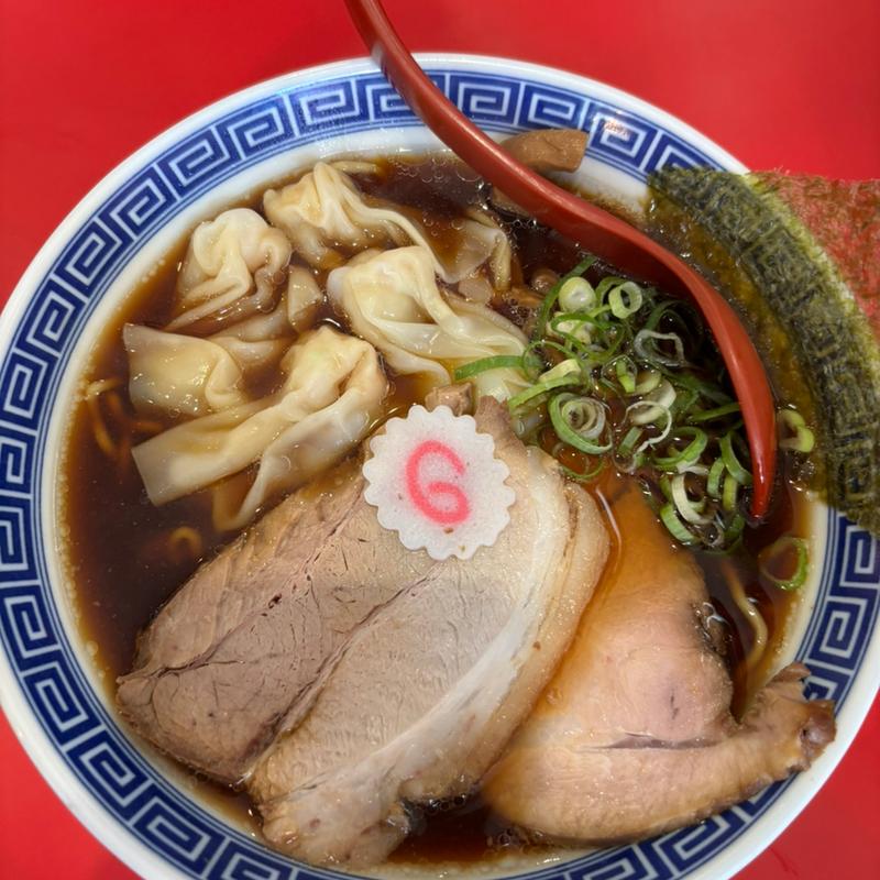 醤油ワンタン麺(風は南から)