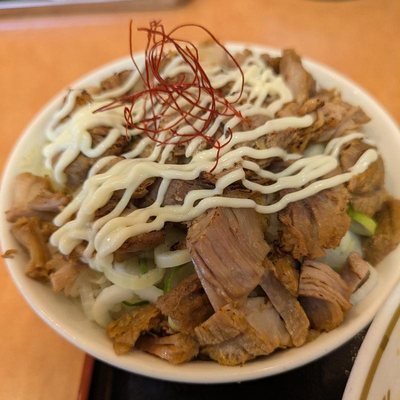 炙り豚飯(ラーメン風林火山 酒田店)
