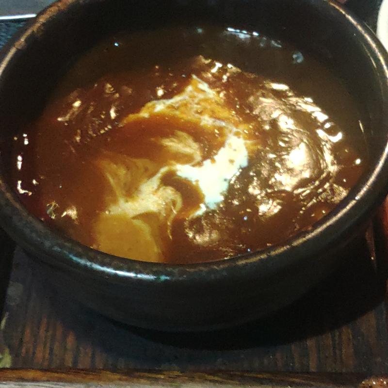 煮込みハンバーグセット(月の花 （ツキノハナ）)