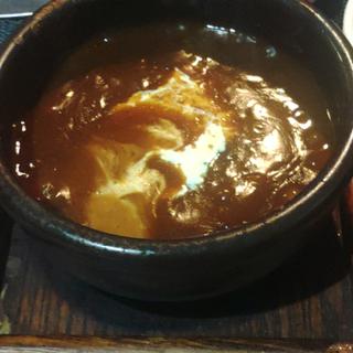 煮込みハンバーグセット